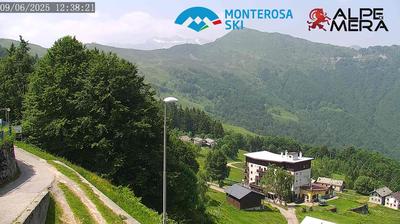 immagine della webcam nei dintorni di Quarona: webcam Scopello