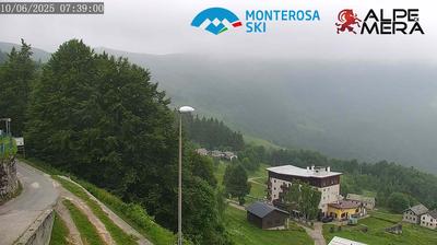 immagine della webcam nei dintorni di Fobello: webcam Scopello