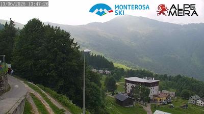immagine della webcam nei dintorni di Fobello: webcam Scopello