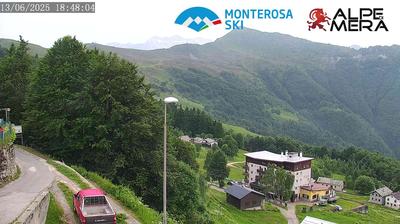 immagine della webcam nei dintorni di Alagna Valsesia: webcam Scopello