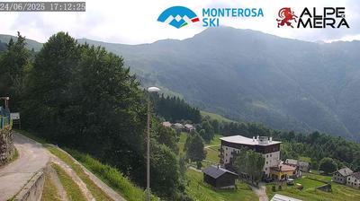 immagine della webcam nei dintorni di Biella: webcam Alpe di Mera