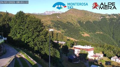 immagine della webcam nei dintorni di Scopello: webcam Alpe di Mera