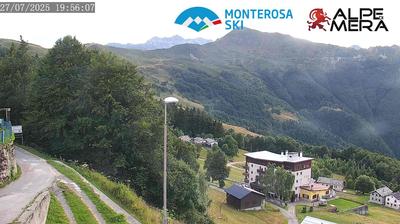 immagine della webcam nei dintorni di Rassa: webcam Alpe di Mera