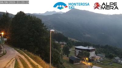 immagine della webcam nei dintorni di Biella: webcam Alpe di Mera