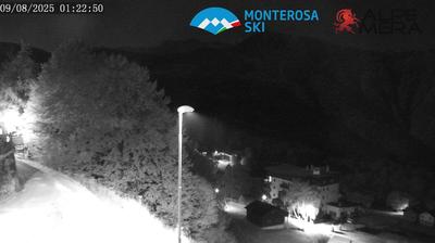 immagine della webcam nei dintorni di Alpe di Mera: webcam Scopello