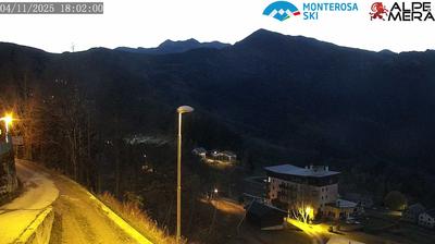 immagine della webcam nei dintorni di Alpe di Mera: webcam Scopello