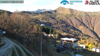 immagine della webcam nei dintorni di Ponderano: webcam Alpe di Mera