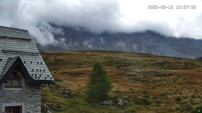 immagine della webcam nei dintorni di Chiesa in Valmalenco: webcam Lanzada