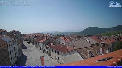 Preview delle webcam di Capracotta › Est