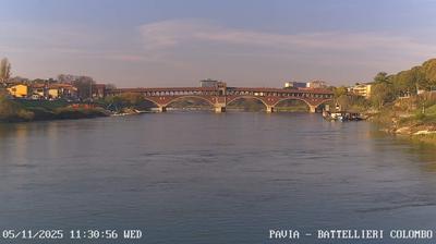immagine della webcam nei dintorni di Costa de' Nobili: webcam Pavia