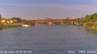 immagine della webcam nei dintorni di Sant'Angelo Lodigiano: webcam Pavia