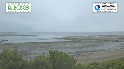 immagine della webcam nei dintorni di Monfalcone: webcam Grado Pineta