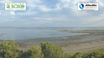 immagine della webcam nei dintorni di Grado: webcam Grado Pineta