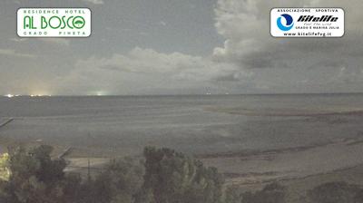 immagine della webcam nei dintorni di Medea: webcam Grado Pineta