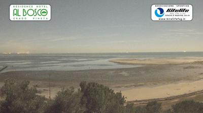 immagine della webcam nei dintorni di Grado: webcam Grado Pineta