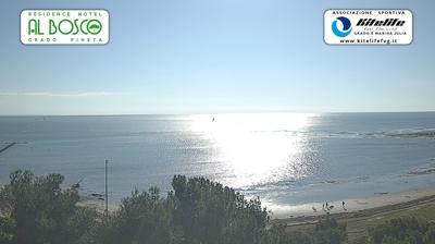 immagine della webcam nei dintorni di Duino-Aurisina: webcam Grado Pineta