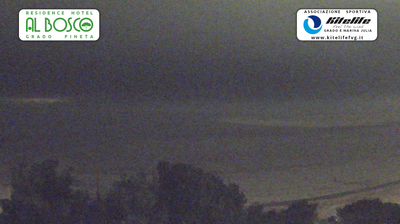 immagine della webcam nei dintorni di Monfalcone: webcam Grado Pineta