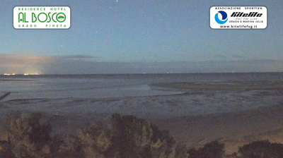 immagine della webcam nei dintorni di Trieste: webcam Grado Pineta