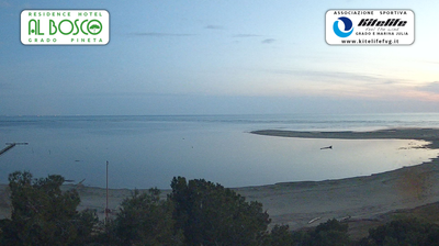 immagine della webcam nei dintorni di Sistiana: webcam Grado Pineta