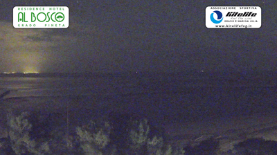immagine della webcam nei dintorni di Lignano Pineta: webcam Grado