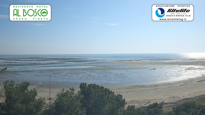 immagine della webcam nei dintorni di Carlino: webcam Grado