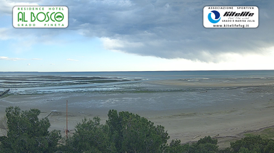 immagine della webcam nei dintorni di Medea: webcam Grado Pineta