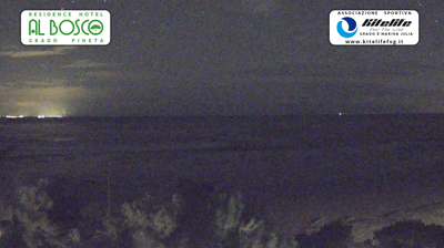 immagine della webcam nei dintorni di Duino-Aurisina: webcam Grado Pineta