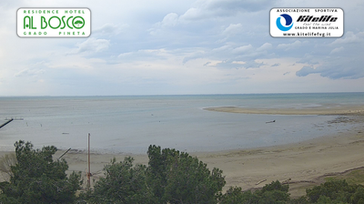 immagine della webcam nei dintorni di Trieste: webcam Grado Pineta