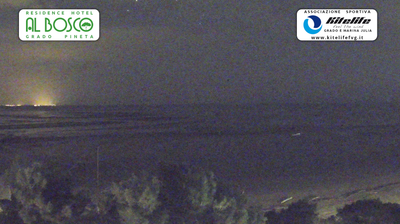 immagine della webcam nei dintorni di Monfalcone: webcam Grado Pineta