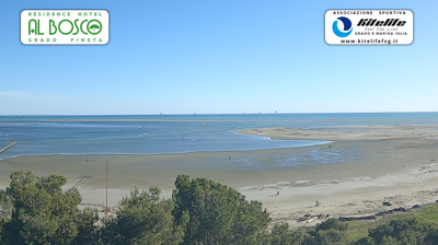 immagine della webcam nei dintorni di Gorizia: webcam Grado Pineta