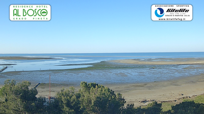 immagine della webcam nei dintorni di Grado: webcam Grado Pineta