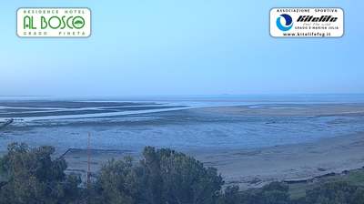 immagine della webcam nei dintorni di Sistiana: webcam Grado Pineta