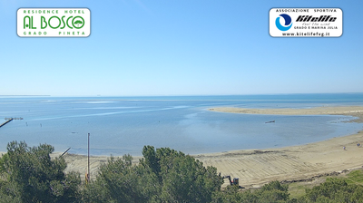 immagine della webcam nei dintorni di Trieste: webcam Grado Pineta