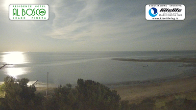 immagine della webcam nei dintorni di Medea: webcam Grado Pineta