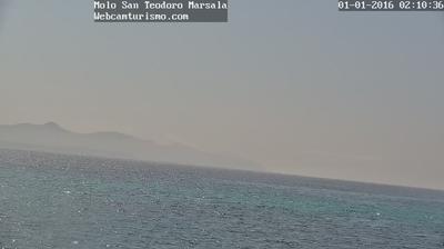 immagine della webcam nei dintorni di Mazara del Vallo: webcam Rilievo