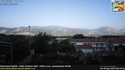 immagine della webcam nei dintorni di Grumento Nova: webcam Padula