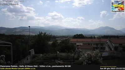 immagine della webcam nei dintorni di Sanza: webcam Padula