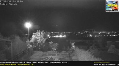 immagine della webcam nei dintorni di Teggiano: webcam Padula