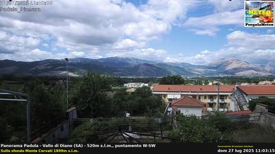 immagine della webcam nei dintorni di Rofrano: webcam Padula
