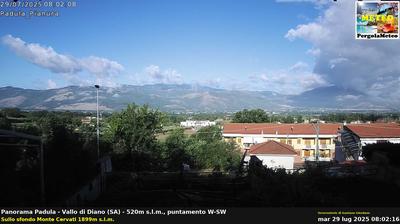 immagine della webcam nei dintorni di Tramutola: webcam Padula