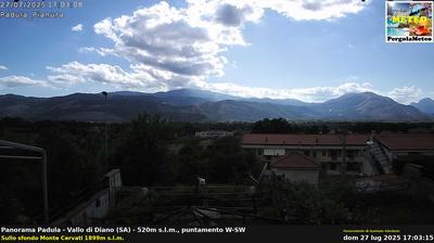 immagine della webcam nei dintorni di Grumento Nova: webcam Padula