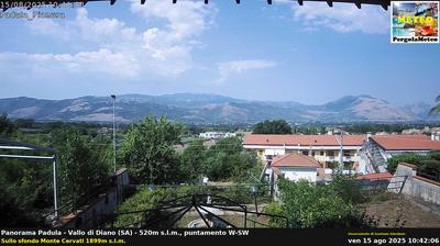 immagine della webcam nei dintorni di Sanza: webcam Padula