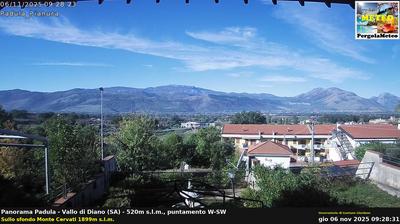 immagine della webcam nei dintorni di Sanza: webcam Padula