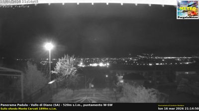 immagine della webcam nei dintorni di Teggiano: webcam Padula