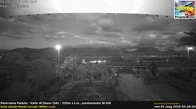 immagine della webcam nei dintorni di Sapri: webcam Padula