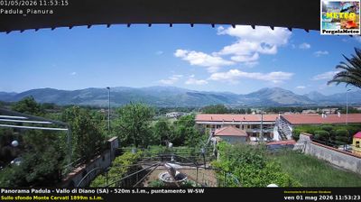 immagine della webcam nei dintorni di Tramutola: webcam Padula