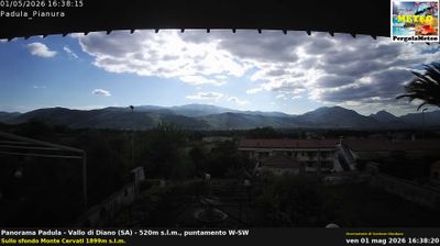 immagine della webcam nei dintorni di Monte Sirino: webcam Padula