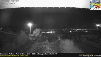 immagine della webcam nei dintorni di Abriola: webcam Padula