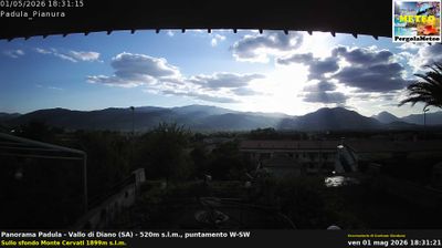 immagine della webcam nei dintorni di Sapri: webcam Padula