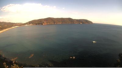 immagine della webcam nei dintorni di Portoferraio: webcam Marina di Campo